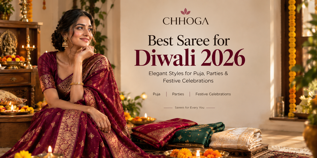 Best Saree for Diwali 2026: Puja, Party & Festive Styles