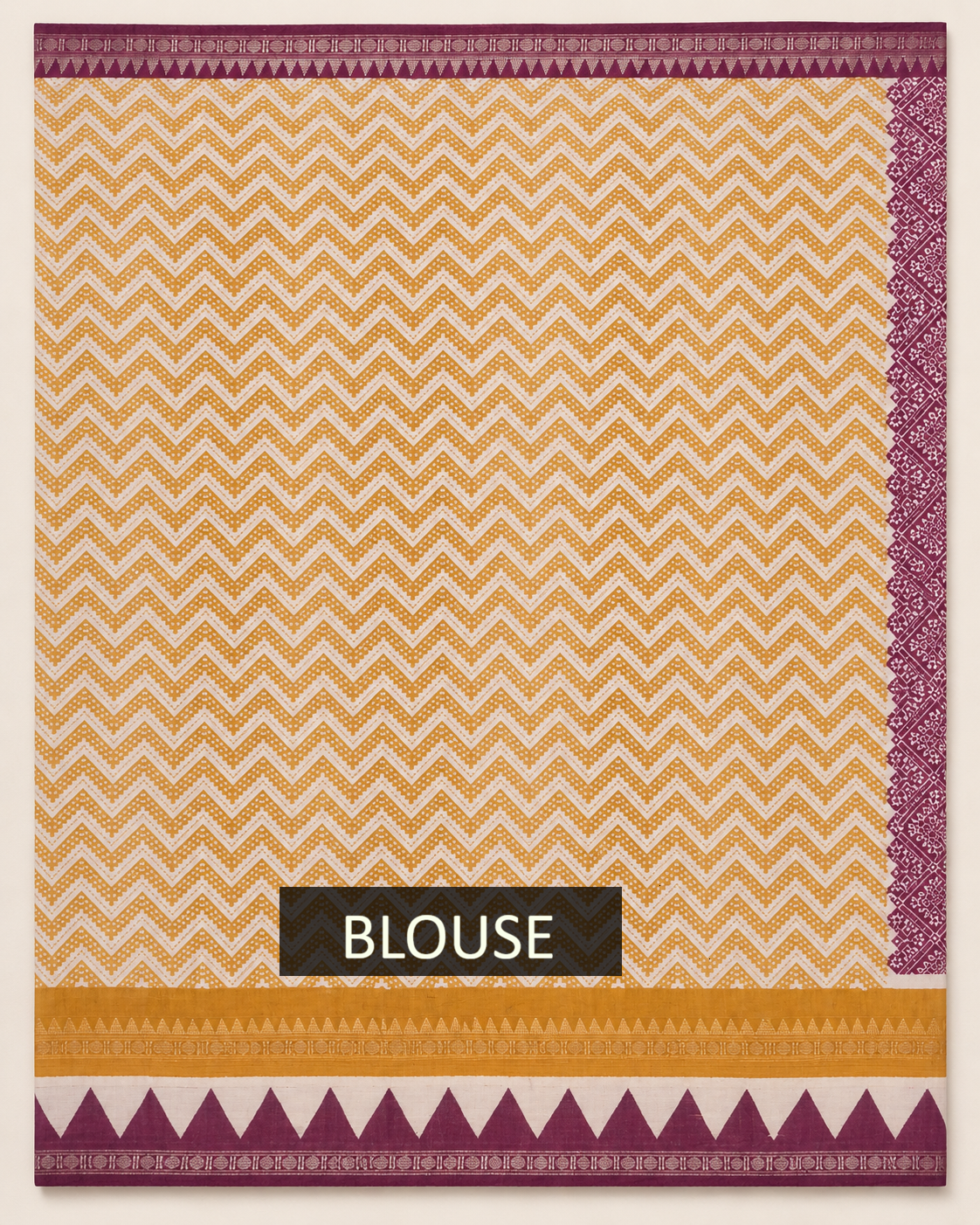 Wine Soft Cotton Saree with Zari Border