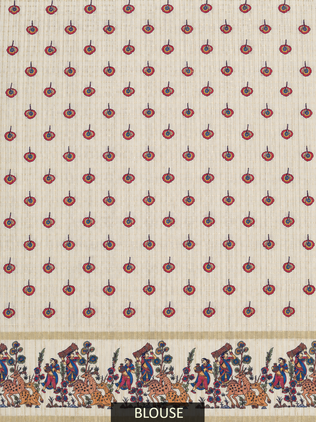 Heritage Folk Art Tussar Silk Saree – Mauve Purple