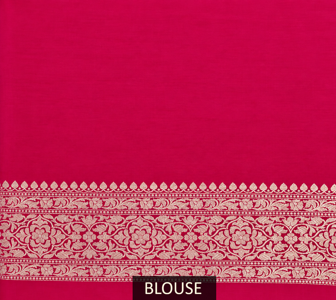 pink crepe jaal silk saree with contrasting floral border