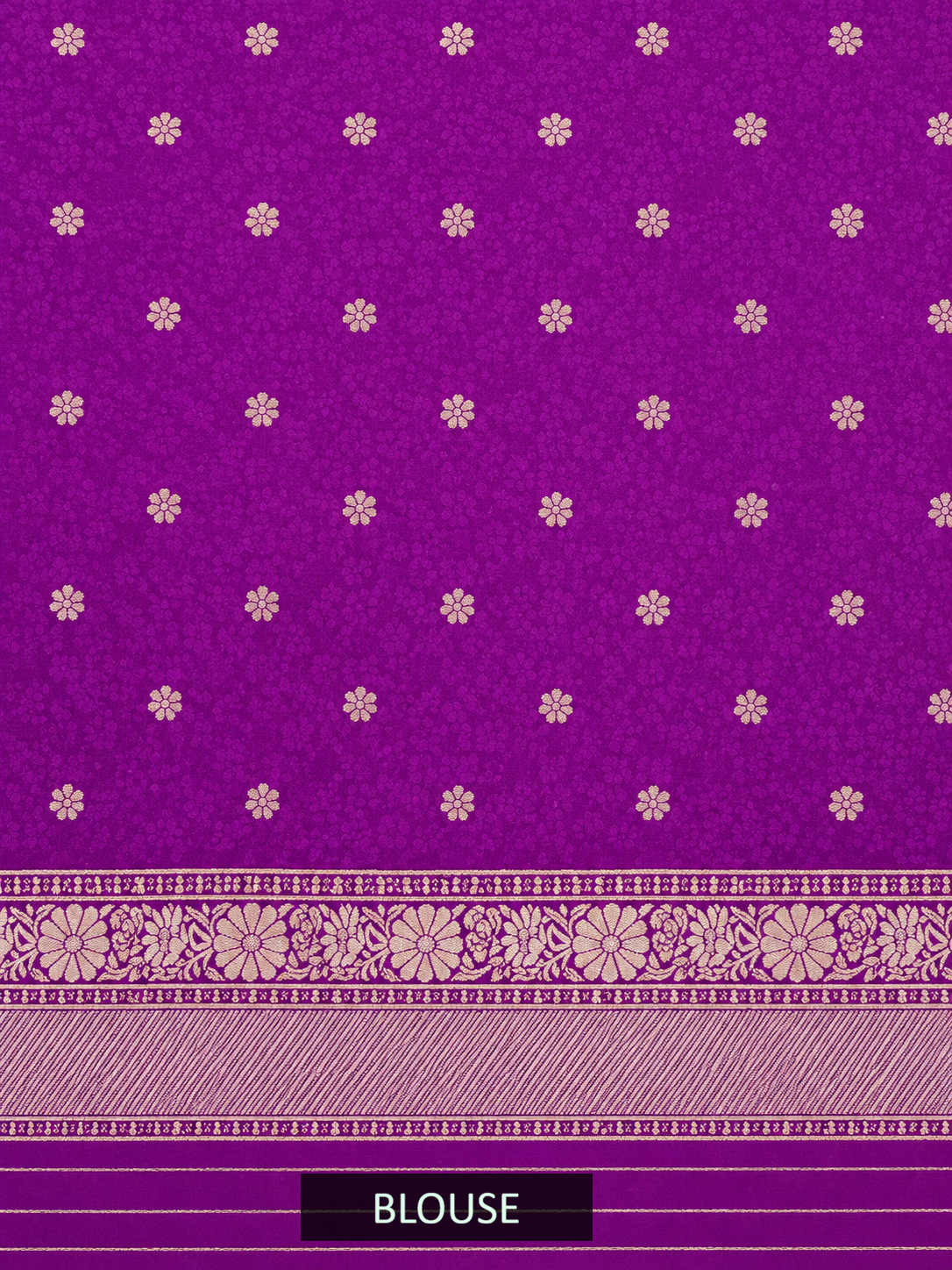 royal purple pure mashru silk handwoven banarasi saree with rich zari border